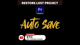 AUTO SAVE | ADOBE PREMIERE PRO | 