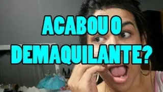 Como retirar maquiagem sem demaquilante. #dicadepobre