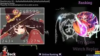 Osu! Тестовый стрим в Gamecaster