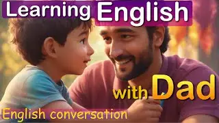 Learning English with Dad | English Speaking Conversations 📚📚 #english #spokenenglish #bpwithenglish