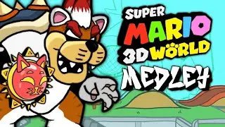 Friday Night Funkin' Super Mario 3D World Medley [Hard]