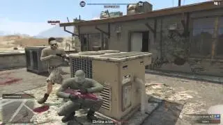 GTA V MENTALIDAD DE ASEDIO, EL MEJOR DEFENSOR!! EL ARTE DEL FRANCOTIRADOR! xFaRgAnx