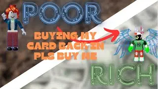buying my card back in pls buy me ( I hit 15k fame) also pls buy me pls give me a yt badge