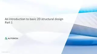 Structural Analysis Using Revit Lesson 2:- Design in Robot Structural Analysis Professional, Part 1