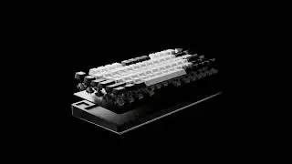Keyboard Animation in Blender 3D #animation #blender3d