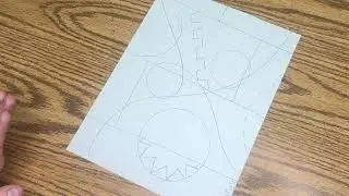 First Grade Abstract Composition Day 1