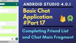 How to make Chat Application using Android Studio #Part 17 | Prego Coding Classes