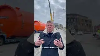 Unser Pufferspeicher wird angeliefert | TEAM 7