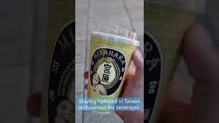 When in Taiwan. Drink. Tea, that is. Lots of it!