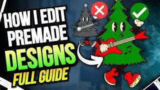 5 Ways to Edit Creative Fabrica Designs Full Guide 2022 Etsy Print on Demand Designs!