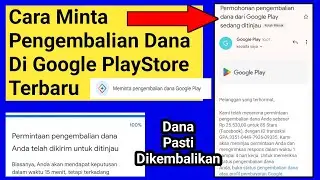 Cara Minta Pengembalian Dana Di Google Playstore || REFUND Pembelian Google Play