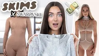 I SPENT $2000 ON THE SKIMS X SWAROVSKI COLLAB! BRUTALLY HONEST REVIEW!