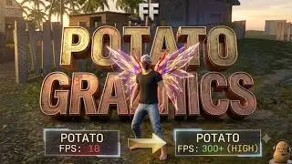 Free Fire Potato Graphics 🔥 FPS Boost for Low End PC | MSI & BlueStacks Support No Lag🚀(2026)