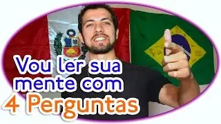 🚫 Lendo sua mente em 4 Perguntas - TESTE ESPECIAL
