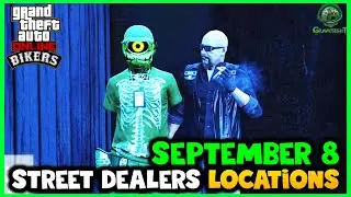 September 8th Street Dealer Locations in GTA Online - Double Payouts Today!