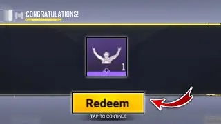 How To Redeem Free Emote in codm 2023 | Free Emote in codm 2023