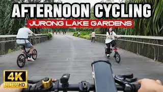 Jurong Lake Gardens afternoon cycling