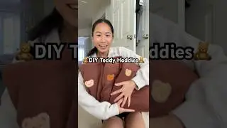 Soo Friendship Hoodies Anyone? #diysweater #teddybear #diy #shorts #sweater