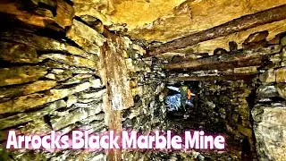 Arrocks Black Marble Mine. Derbyshire