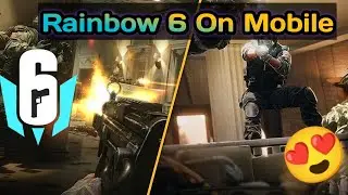 Rainbow Six Mobile New shooting Game Is here 😍 On Mobile #rainbowsix #gaming #technogamerz #bgmi