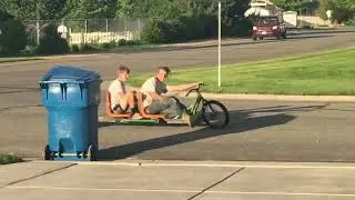 Limo drift trike….momma ain’t happy