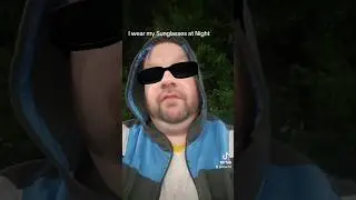 I #wear #sunglasses at #night #fy #coreyhart #music #singing #foryou #fyp #viralvideo #silly #funny
