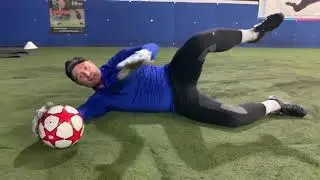 Quarantine Goalkeeping Drill ...individual/solo drill for goalkeepers to keep fit , focused & safe