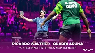 Ricardo Walther - Aruna Quadri | WTT Champions 2024 Frankfurt - Achtelfinale