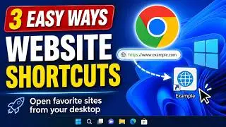 How to Open Your Favorite Websites Directly from the Desktop in Chrome