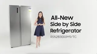 RS62R5031M9/TC: All-New Side by Side Refrigerator