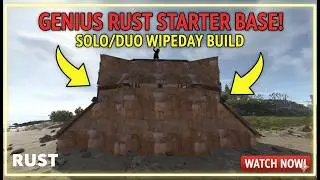 Rust Bunker Base for Solo & Duo | Unraidable Hidden Core Design for 2025
