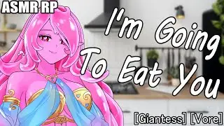 You Are the Prize In a Box of Tiny O's |ASMR RP| [F4A] [Giantess] [Vore]