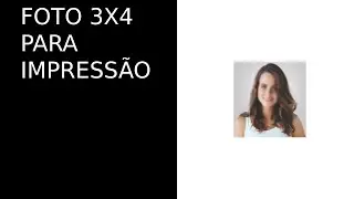 Foto 3x4 ‐ Photoshop 2022
