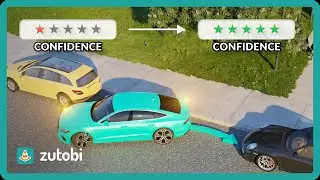 Easy Way to Parallel Park (Quick 1-Minute Parallel Parking Tutorial)