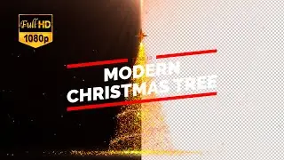 Moderne Tree New Year Christmas