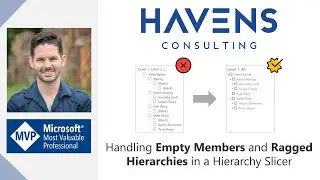 Handling Empty Members and Ragged Hierarchies in a Hierarchy Slicer