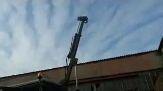 Самодельный кран для биг бегов,Испытание!