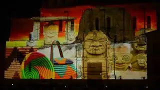 HORMANTILLA COLOMBIA TIERRA DE TODOS! VIDEOMAPPING FESTIVAL MAPPING ME! MEDINA DEL CAMPO ESPAÑA