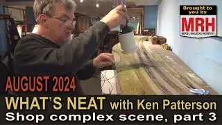 Shop industrial complex scene, part 3 | August 2024 WHATS NEAT Model Railroad Hobbyist