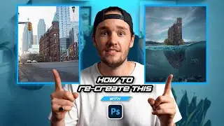 How to create this SURREAL BUILDING COMPOSITION in PHOTOSHOP (TUTORIAL with assets)