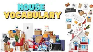 100 house vocabulary in English | easy learn with pictures
