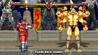 M.BISON VS GORO !