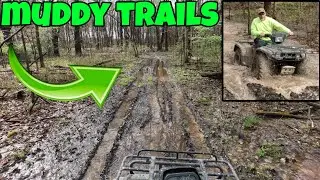 Four Wheeling Muddy Trails! (Full Trail)
