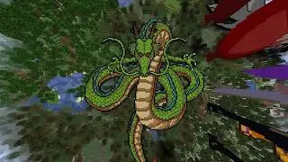 Shénlóng Pixel Art Minecraft