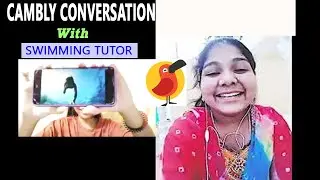 Cambly conversation With Swimming Tutor Rain || #3senglish
