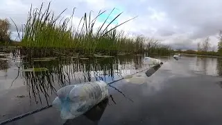 Prohibited gear?! I started checking the bottles and was surprised! Fall fishing.