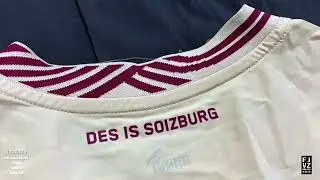 Unboxing RB Salzburg third jersey 2024/25