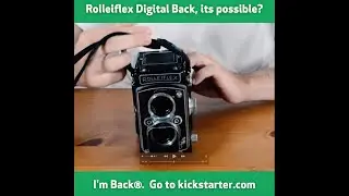 Rolleiflex digital? I'm Back® - Low cost Medium Format digital back