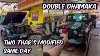 Thar RWD & Thar 4x4 Modified || Audio Update | Off-Road Bumper | Interior & Camera | REVIEW ASSAM ||