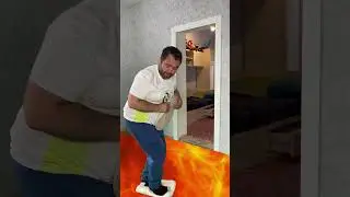The floor is lava 🔥VS Zombie 🧟‍♀️ 👻😎 